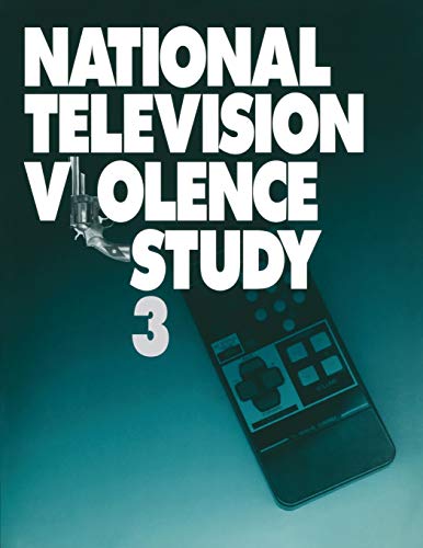 National Television Violence Study [Paperback]