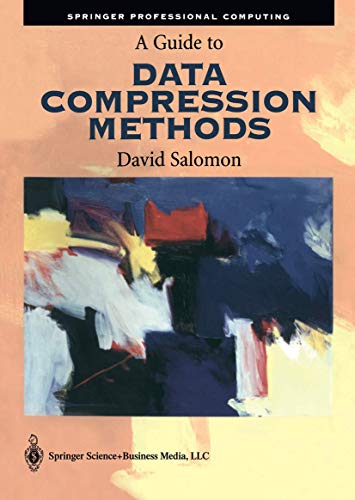 A Guide to Data Compression Methods [Paperback]