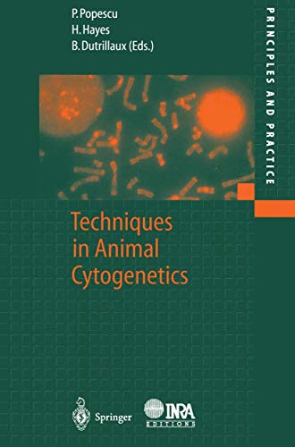 Techniques in Animal Cytogenetics [Paperback]