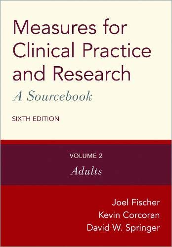 Measures for Clinical Practice and Research: