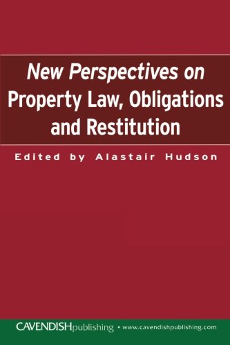 Ne Perspectives on Property La Obligations and Restitution [Paperback]