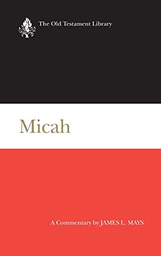 Micah (old Testament Library) [Hardcover]