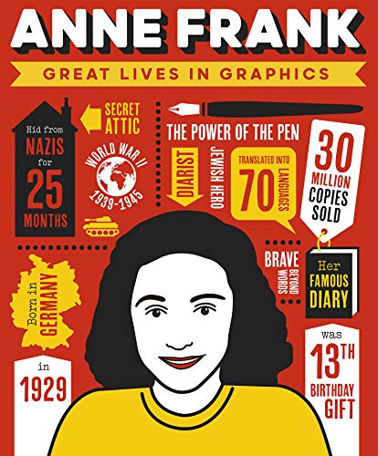 Great Lives in Graphics: Anne Frank [Hardcover]