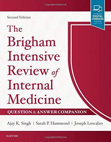 The Brigham Intensive Review of Internal Medicine Question & Answer Companio [Paperback]