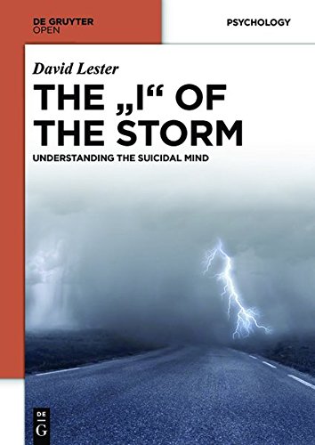 I of the Storm  Understanding the Suicidal Mind [Hardcover]