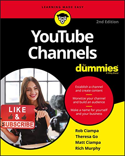 YouTube Channels For Dummies [Paperback]