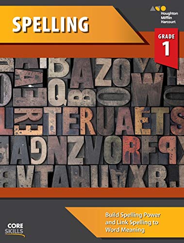 Steck-Vaughn Core Skills Spelling Workbook Grade 1 [Paperback]