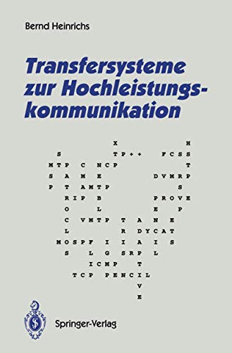 Transfersysteme zur Hochleistungskommunikation [Paperback]