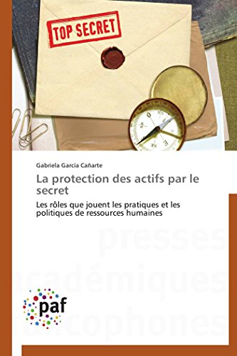 Protection des Actifs Par le Secret [Paperback]