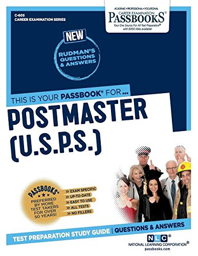 Postmaster, 1st, 2nd, 3rd Classes (U.S.P.S.) [Paperback]