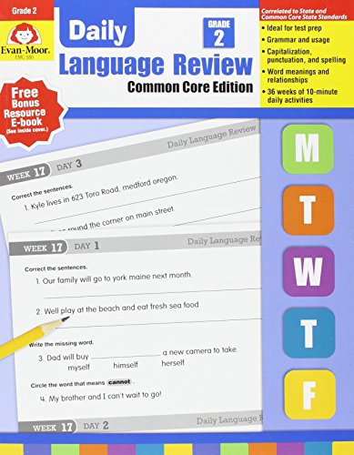 Daily Language Review, Grade 2 (daily Practice Series) [Paperback]