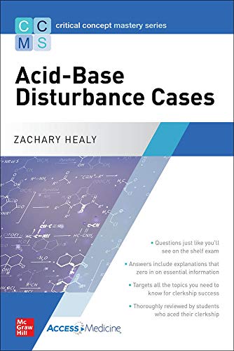 Critical Concept Mastery Series: Acid-Base Disturbance Cases [Paperback]