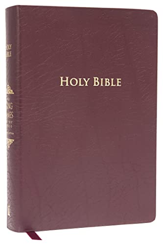 KJV Study Bible, Large Print, Bonded Leather,