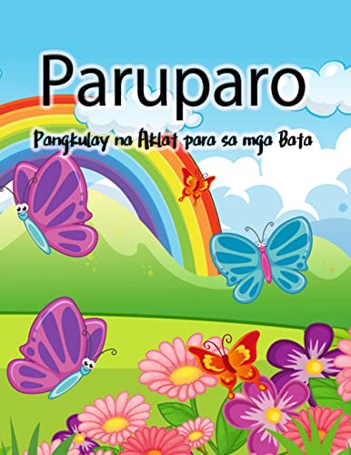 Mga Paruparo Pangkulay Na Aklat Para Sa Mga Bata