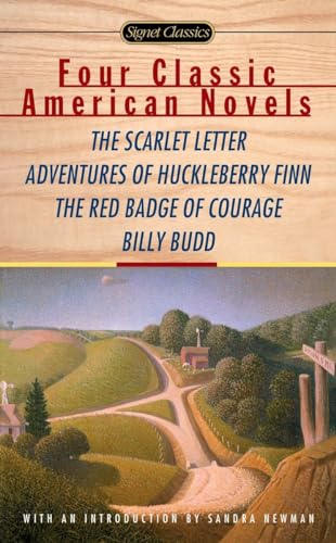 Four Classic American Novels: The Scarlet Letter, Adventures of Huckleberry Finn [Paperback]