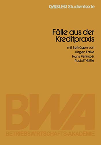 Flle aus der Kreditpraxis [Paperback]