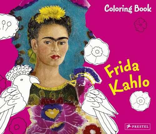 Coloring Book Frida Kahlo [Paperback]