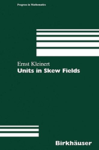 Units in Skew Fields [Paperback]