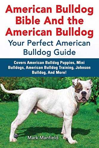 American Bulldog Bible And The American Bulldog Your Perfect American Bulldog G [Paperback]