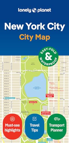 Lonely Planet New York City Map [Sheet map, folded]