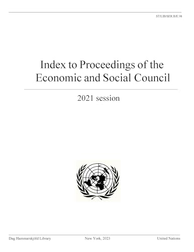 Index to Proceedings of the Economic and Social Council 20121 [Paperback]