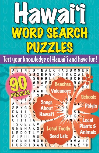 Hawaii Word Search Puzzles [Paperback]