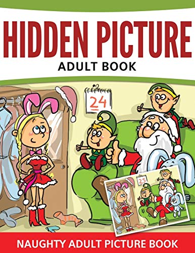 Hidden Pictures Adult Book  Naughty Adult Picture Book [Paperback]