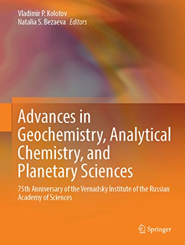 Advances in Geochemistry, Analytical Chemistr