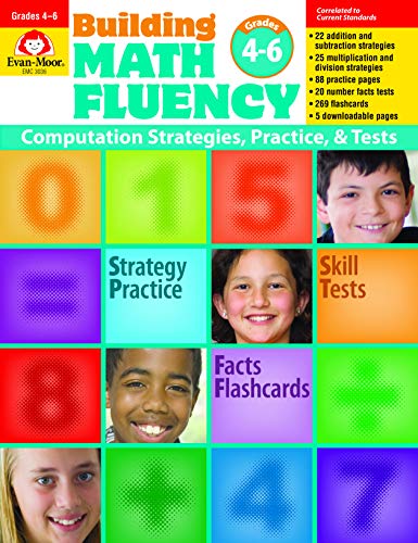 Building Math Fluency, Grades 4-6+ [Paperback