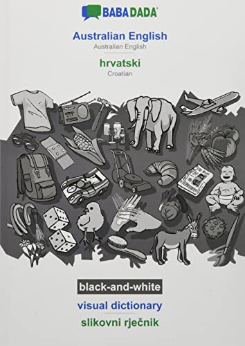 Babadada Black-And-White, Australian English - Hrvatski, Visual Dictionary - Sli