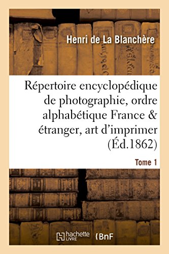 Repertoire Encyclopedique De Photographie