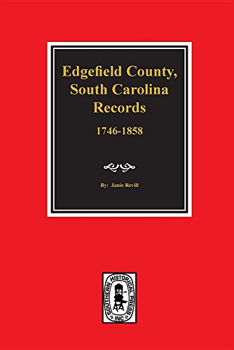 Edgefield County, South Carolina Records [Paperback]