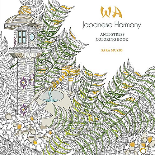 Japanese Harmony Coloring Book [Paperback]