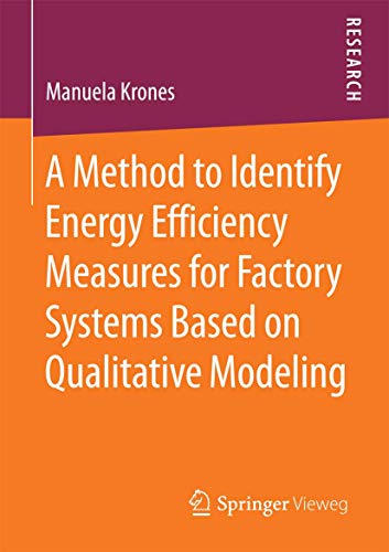 A Method to Identify Energy Efficiency Measures for Factory Systems Based on Qua [Paperback]