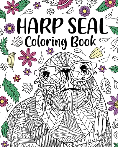 Harp Seal Coloring Book