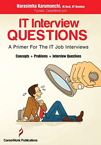 It Intervie Questions A Primer For The It Job Intervies (concepts, Problems A [Paperback]