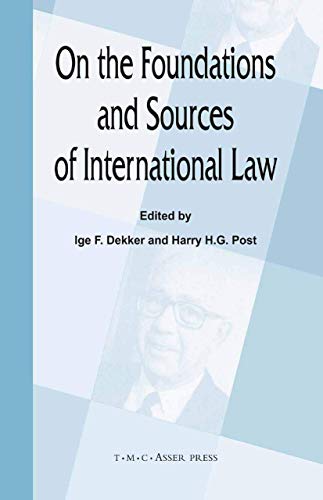 On the Foundations and Sources of International Law [Hardcover]