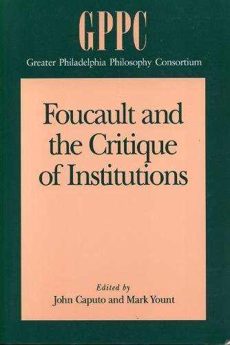 Foucault and the Critique of Institutions [Paperback]