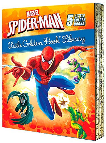 Spider-Man Little Golden Book Library (Marvel) [Hardcover]