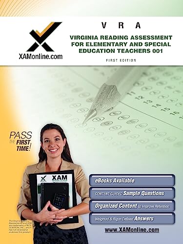 VRA 001 Virginia Reading Assessment for Elementary and Special Education Teacher [Paperback]