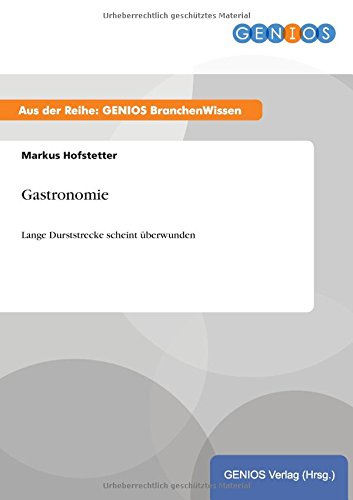 Gastronomie (german Edition) [Paperback]