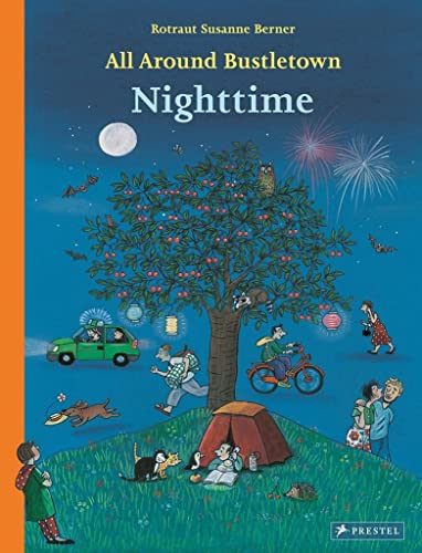 All Around Bustletown: Nighttime [Board book]