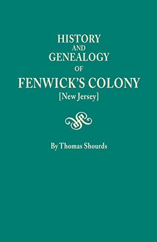 History And Genealogy Of Fenick's Colony [n.J.] [Paperback]