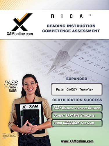 RICA Reading Instruction Competence Assessment  Teacher Certification Test Prep  [Paperback]