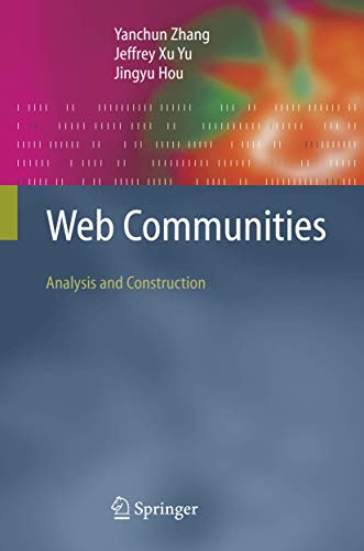 Web Communities Analysis and Construction [Hardcover]