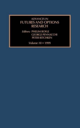 Advances in Futures and Options Research [Hardcover]