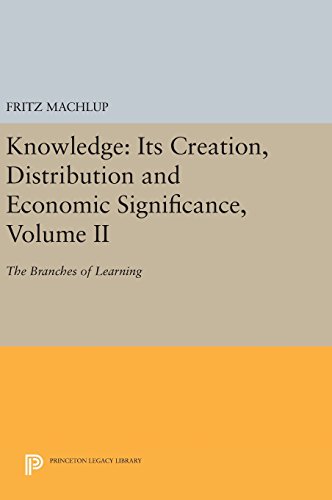 Knoledge Its Creation, Distribution and Economic Significance, Volume II The  [Hardcover]