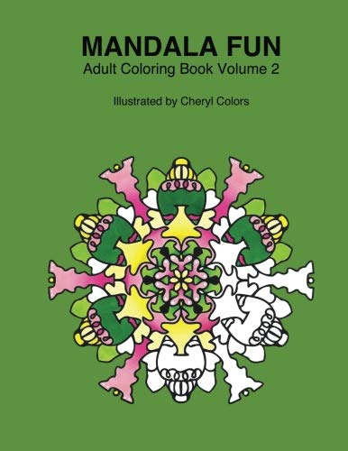 Mandala Fun Adult Coloring Book Volume 2 Mandala Adult Coloring Books For Relax [Paperback]