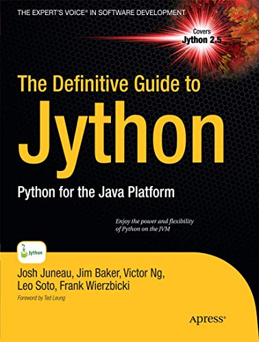 The Definitive Guide to Jython: Python for the Java Platform [Paperback]