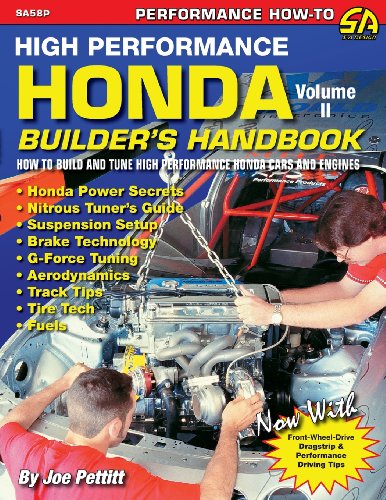 High Performance Honda Builder's Handbook Volume Ii [Paperback]